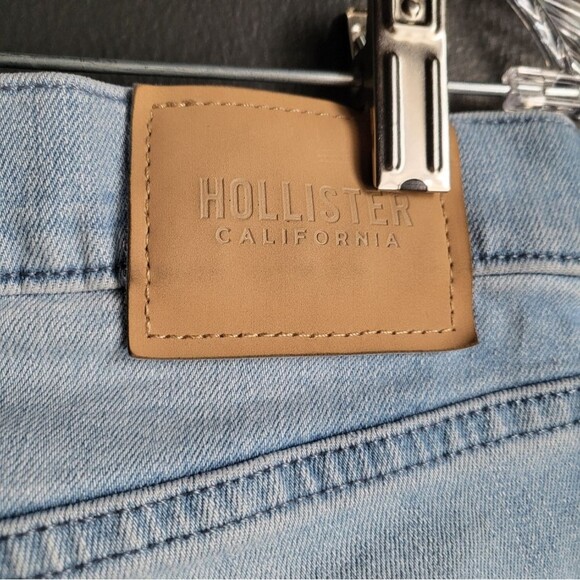 Hollister Skinny Epic Flex Denim Light Wash Jeans W28 x L30 - Picture 6 of 7